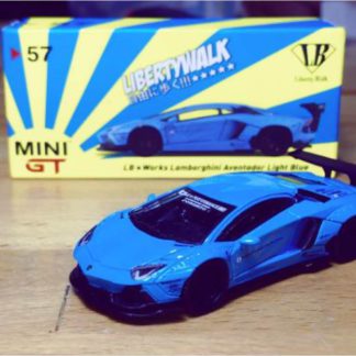 Fred S Garage 總代理mini Gt 164 模型車 57 Lamborghini Lp700 4 Lb Works 藍色款 品牌專館 Mini Gt