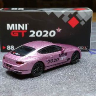 Fred S Garage 總代理 Mini Gt 164 模型車 限定bentley Continental Gt 粉紅 品牌專館 Mini Gt