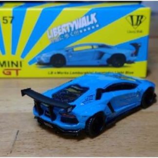 Fred S Garage 總代理mini Gt 164 模型車 57 Lamborghini Lp700 4 Lb Works 藍色款 品牌專館 Mini Gt